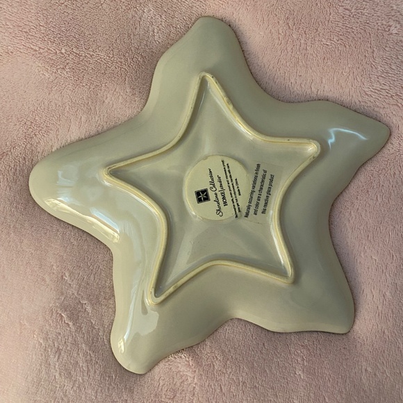 Glass Sea Star Decorative Dish - Picture 2 of 3